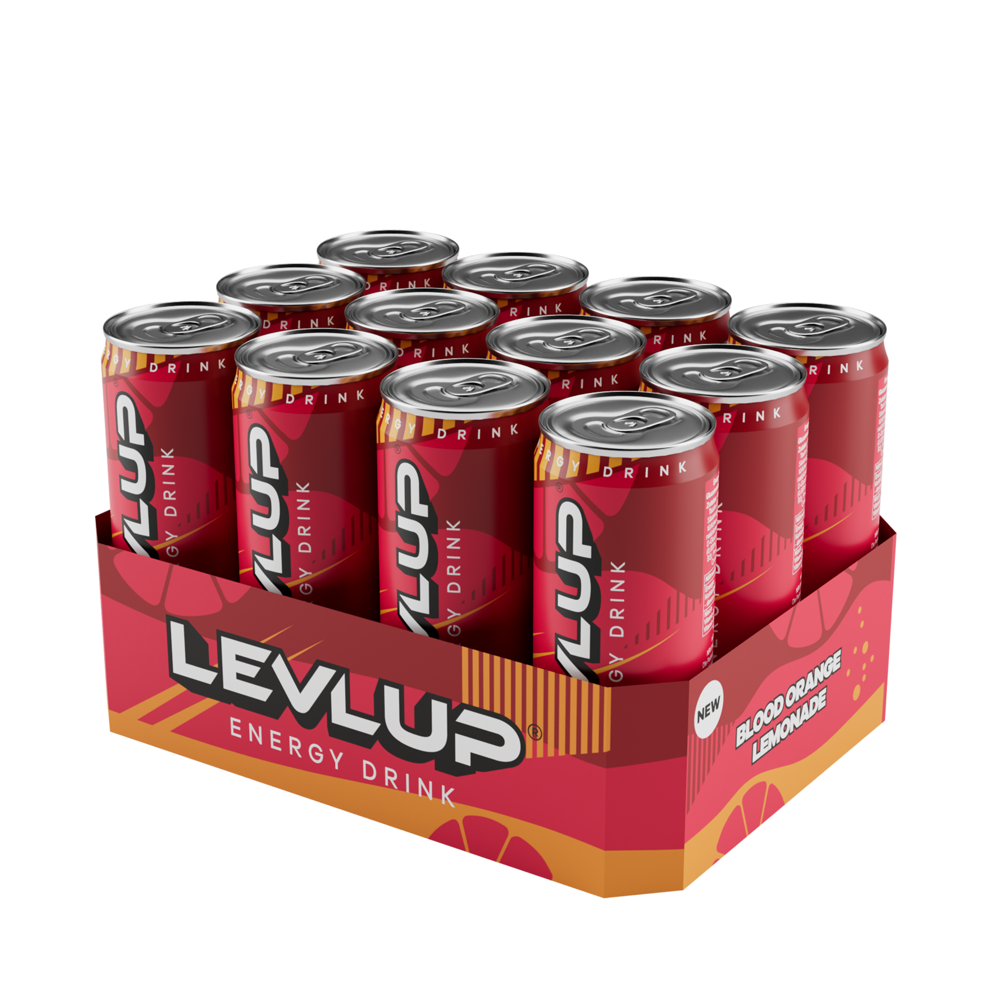 Energy Drink Blood Orange Lemonade Gaming Drink