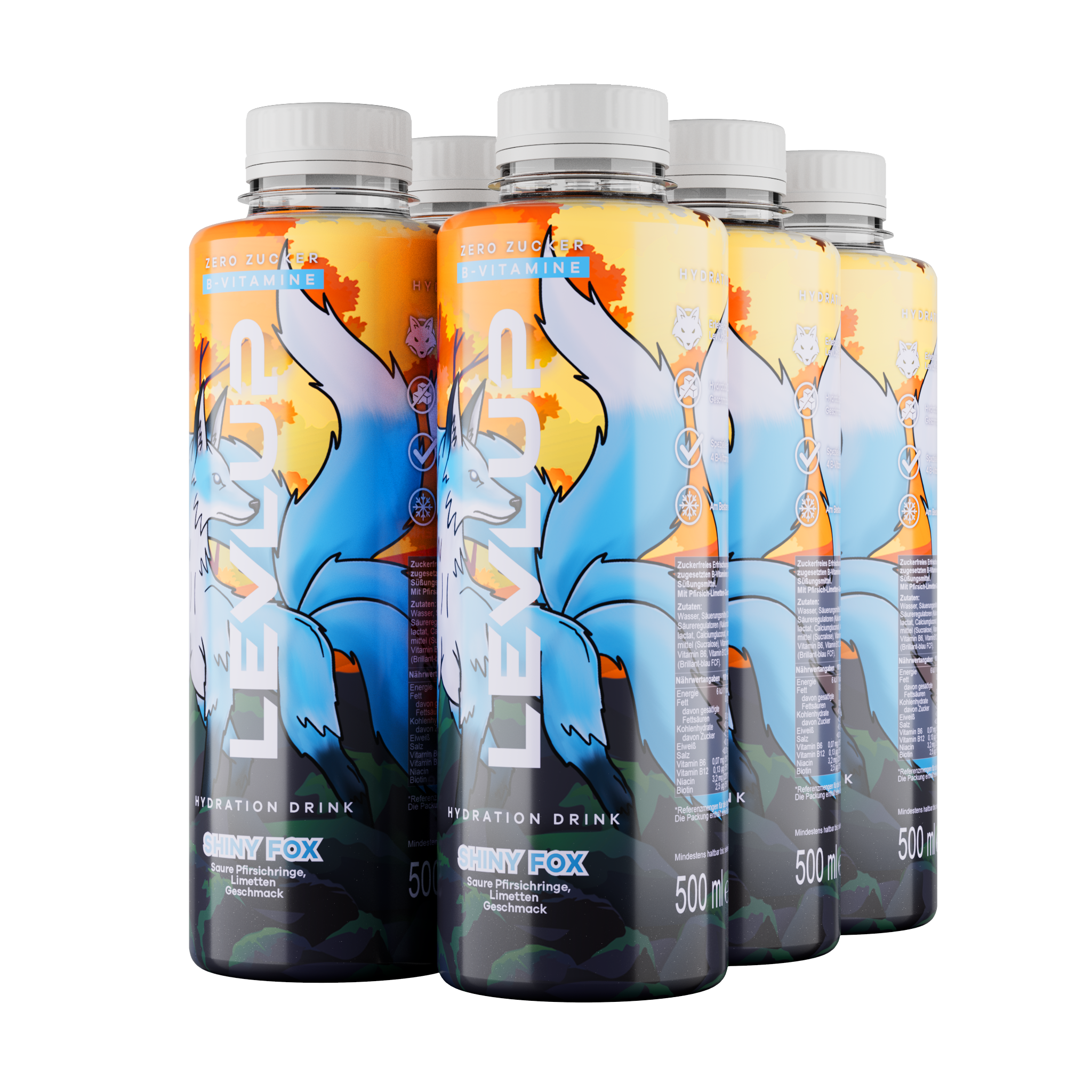 Hydration Drink Shiny Fox (6pcs) | LevlUp